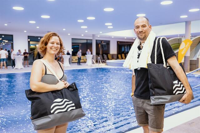 Ann-Kathrin Schmeller, Alexander Schiechel, zwei der Gewinner des PAFundDU-Namenswettbewerbs | Foto: Lukas Sammetinger