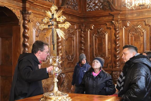 Führung durch das Kloster Scheyern mit Cellerar Pater Lukas Wirth OSB | Foto: Jan Krabbe