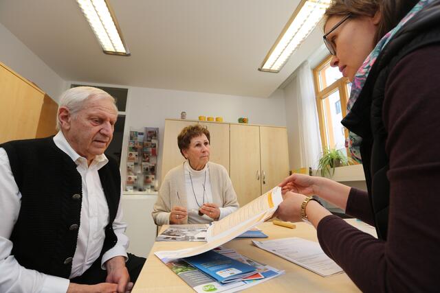 Beratung im Seniorenbüro