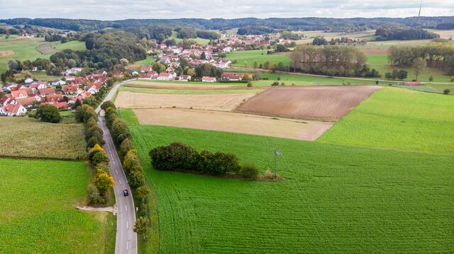 In Planung: das Baugebiet „Habereckerfeld“ in Tegernbach