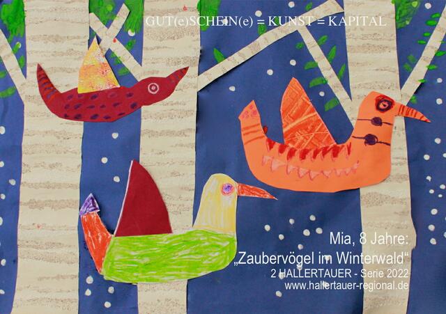 Neue HALLERTAUER Gutscheinserie 2022 wird von Kindern zweier Kunstschulen gestaltet.
