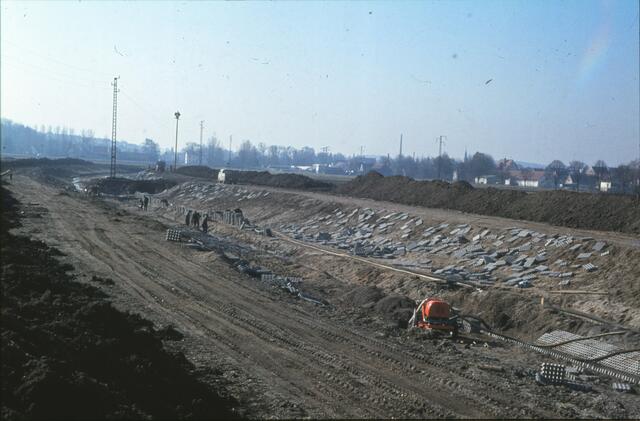 Hochwasserfreilegung um ca. 1971.