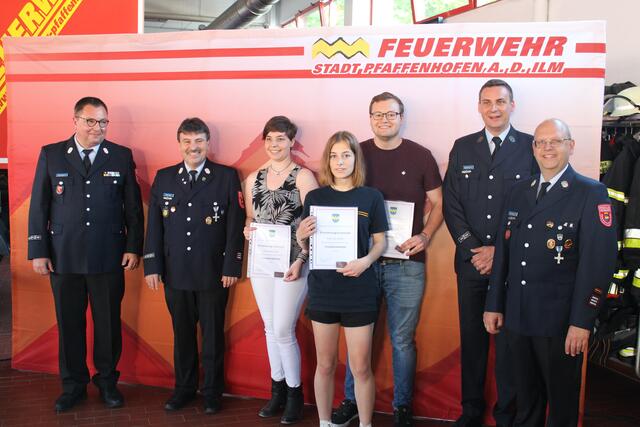 Ernennung zur Feuerwehrfrau bzw. Feuerwehrmann