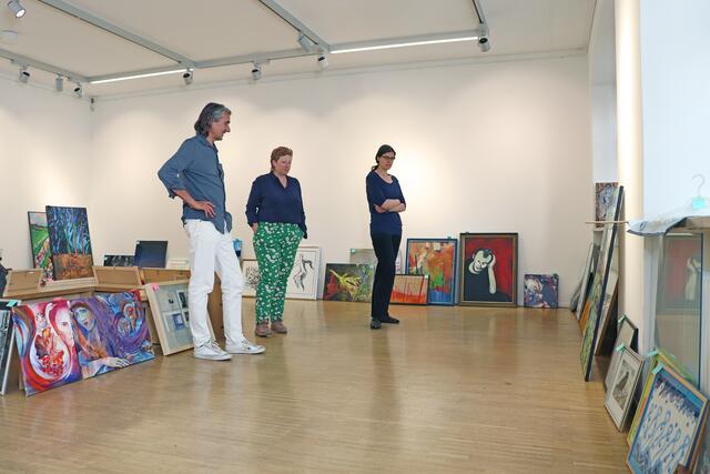 Die Fachjury: (v.l.) Norbert Käs, Karin Probst und Tanja Röder