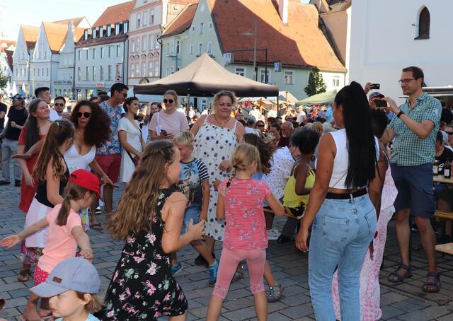 Es wurde viel getanzt.