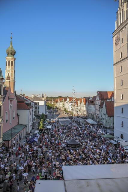 Blick vom Obergeschoss im Haus der Begegnung | Foto: Florian Schaipp