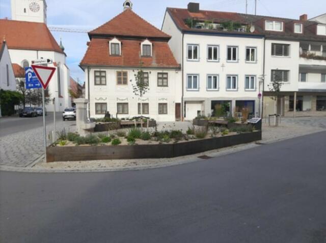 Die Erneuerung der Auenstraße ist fertig gestellt.