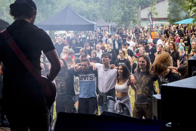 Das von der Stadtjugendpflege organisierte Saitensprung Festival feierte 2022 das 20jährige Jubiläum.  | Foto: Tom Strasser