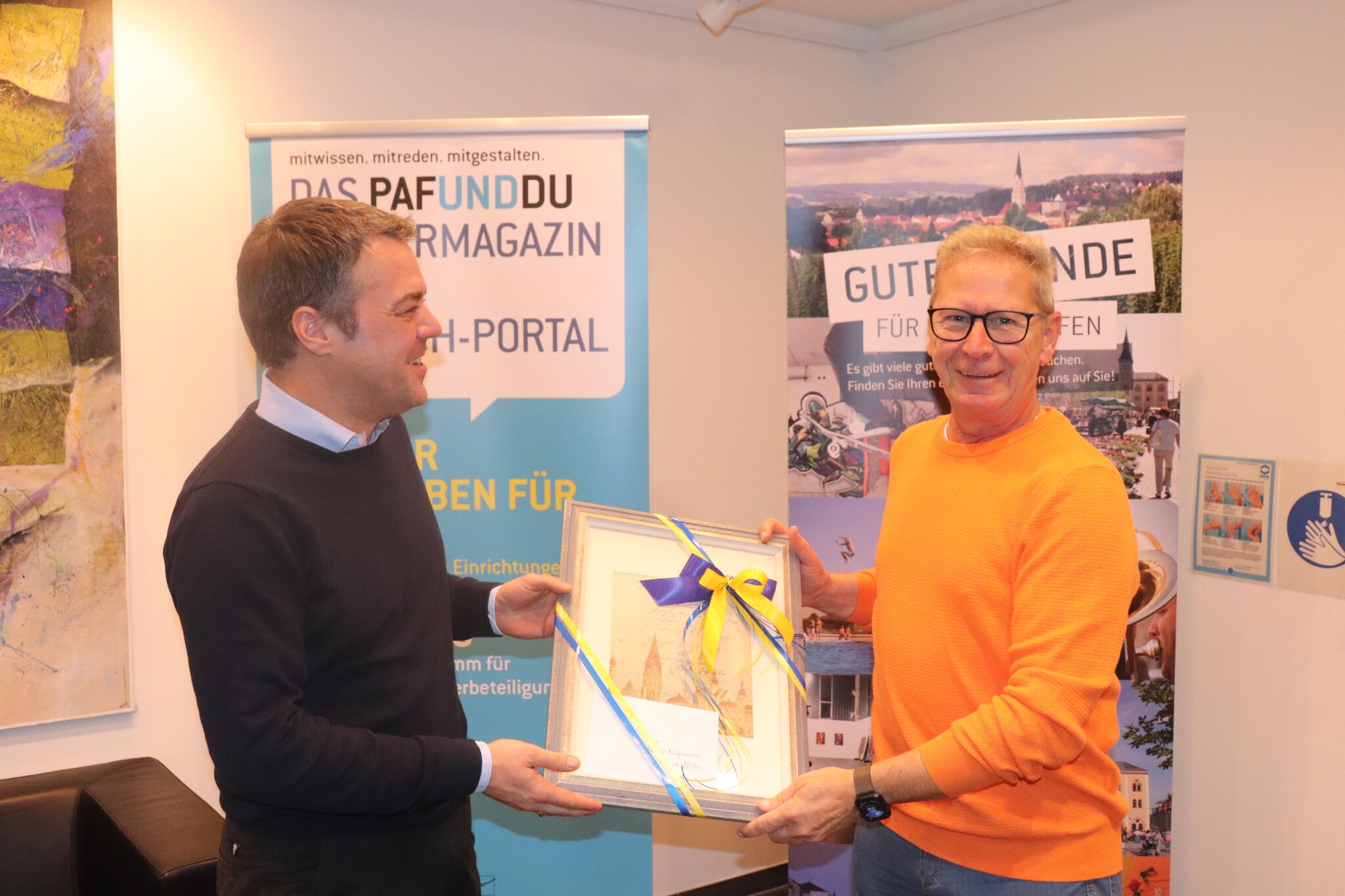 Gratulation Zweiter Bürgermeister Roland Dörfler feierte runden