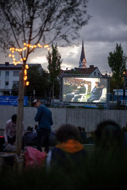 Kurzfilmnacht auf der Ilminsel | Foto: Nils Zacher
