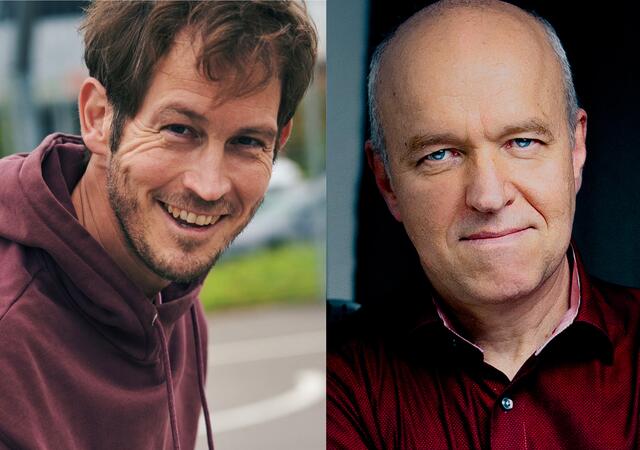 Heinz-Josef Braun und Stefan Murr präsentieren das Live- Hörspiel-Spektakel "Der Bayerische Robin Hood" für Kinder ab 6 Jahren.  | Foto: Heinz-Josef  Braun, Stefan Murr