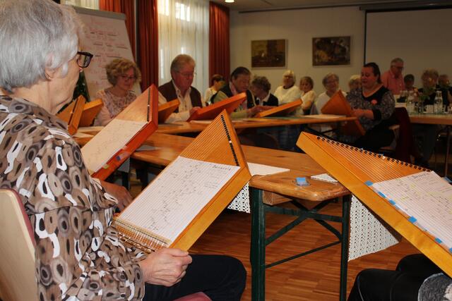 Das Instrument Zauberharfe ist leicht zu erlernen. | Foto:  © Seniorenbüro