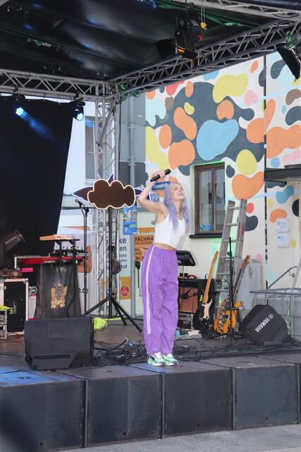 Urban Pop und Future Rock gab es auf der Bühne am Kreativquartier. | Foto: Stadt Pfaffenhofen