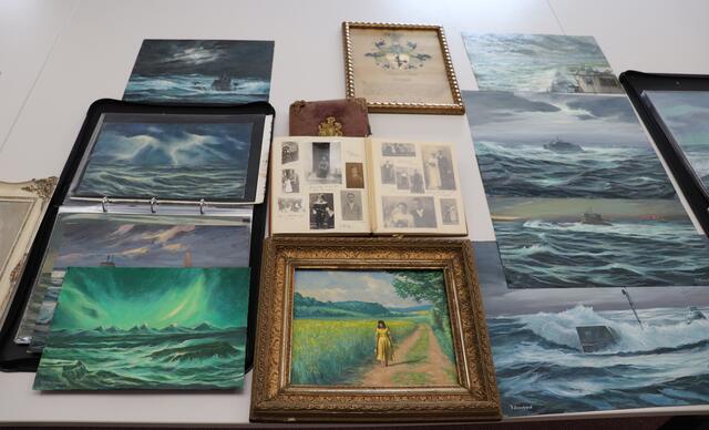 Ein Teil von Gernhard’s Werken, die der Stadtverwaltung übergeben wurden. 