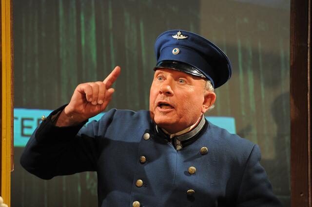 Der Einakter „Erster Klasse“ wurde beim Ludwig-
Thoma-Abend im April 2016 aufgeführt. | Foto: Theaterspielkreis Pfaffenhofen