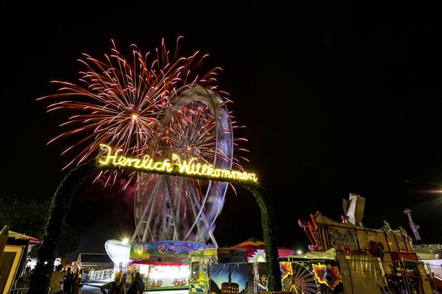 Großes Abschluss-Feuerwerk. | Foto: Florian Schaipp