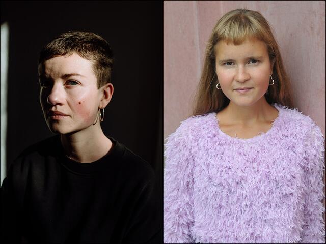 Am zweiten Abend stellen gleich zwei Debütautorinnen ihre Romane vor. | Foto: links: Jelena Ilic, rechts: Stefan Klüter