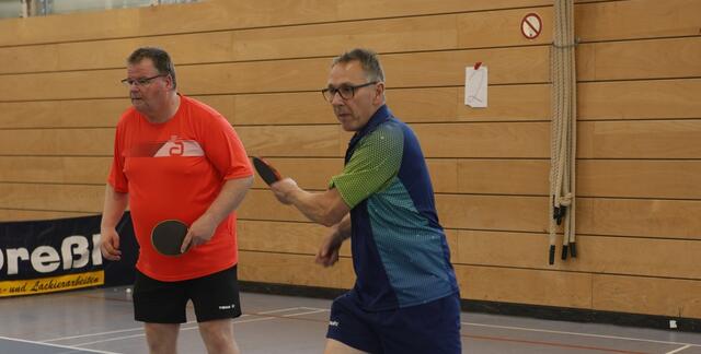 Jochen Maurer und Heinz Wohlers holten Bronze im Doppel