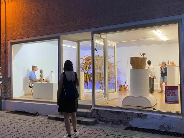 Mehrere Ausstellungen luden zum Betrachten und Staunen ein.