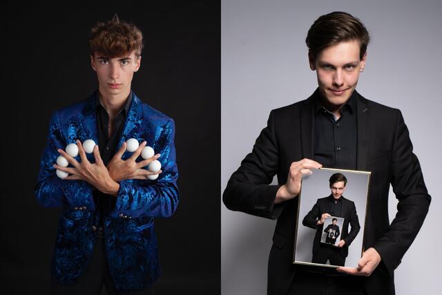 Emilio Bezz und Finn Talin bringen mit ihrer Zauberschau auch den letzten Skeptiker zum Staunen. | Foto: Emilio Bezz