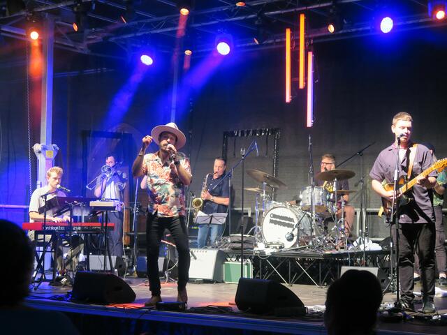 Das Sommer Open Air mit San2 und der Band Soul Patrol war ein Höhepunkt des Kultursommers 2024. | Foto: Stadtverwaltung