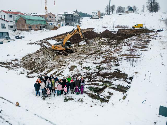 Anbaggern wogeno #3 Pfaffenhofen-Pfaffelleiten | Foto: WoGeno