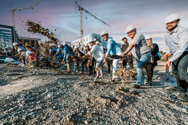 Spatenstich wogeno #2 in Pfaffenhofen-Heißmanning | Foto: WoGeno