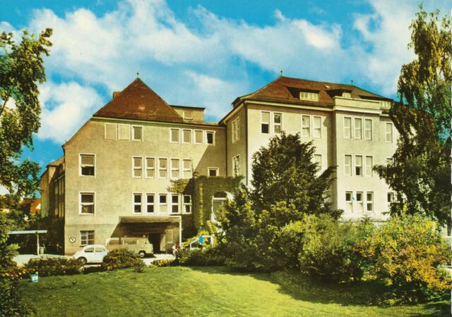 Krankenhaus um 1960 | Foto: Stadtarchiv 