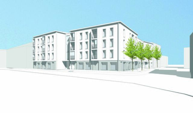 Entwurf der neuen Seniorenwohnanlage St. Franziskus. | Foto: Stadtverwaltung Pfaffenhofen