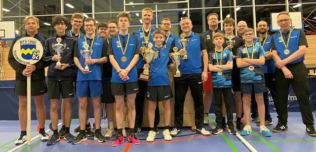 Alle Medaillengewinner der Vereinsmeisterschaften