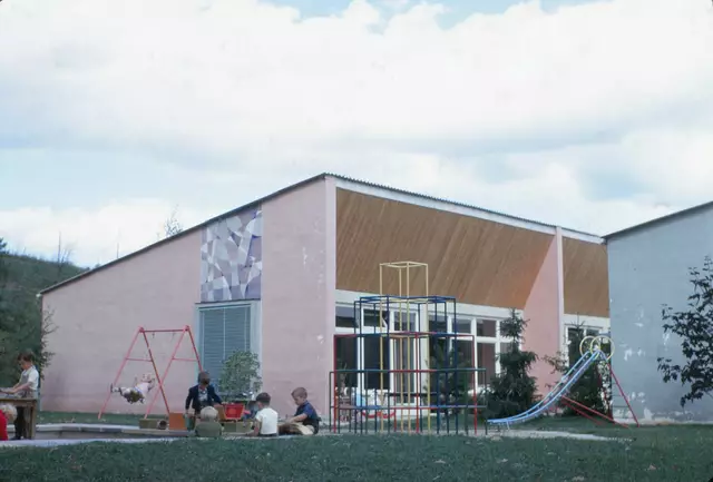 Der Kindergarten am Schleiferberg (1962) | Foto: Stadtarchiv Pfaffenhofen