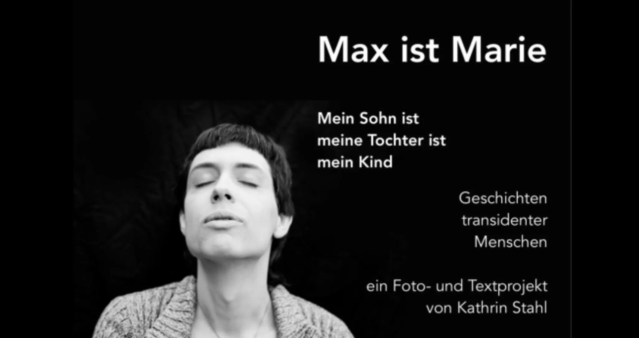 Max ist Marie – eine bewegende Fotoausstellung über Transidentität in Pfaffenhofen – PAFundDU