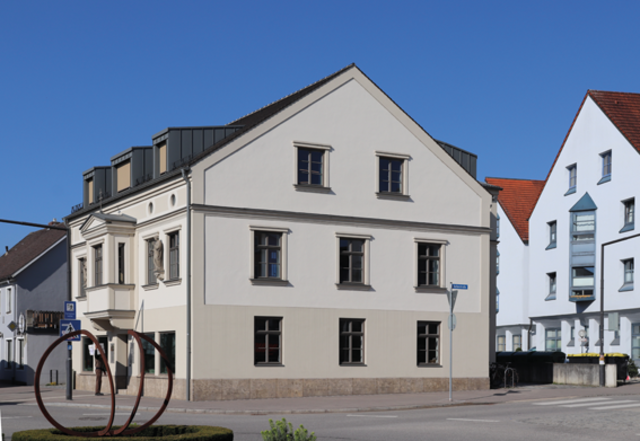 Das renovierte Balthasar-Kraft-Haus erhielt im Jahr 1882 sein heutiges Aussehen.  | Foto: Stadtverwaltung Pfaffenhofen