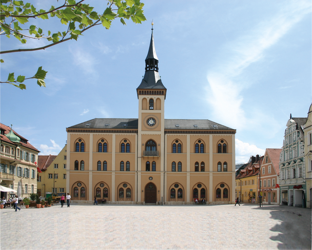 Das Rathaus wurde von 1865 bis 1868 erbaut.  | Foto: Stadtverwaltung Pfaffenhofen