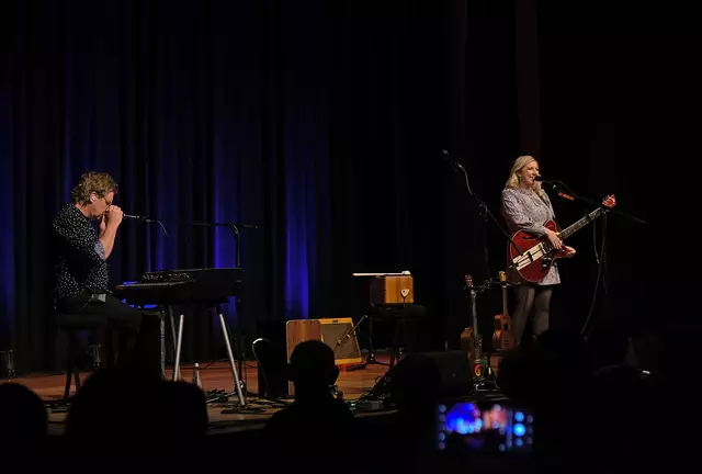 Claudia Koreck gab zusammen mit ihrem Ehepartner, dem Multiinstrumentalisten Gunnar Graewart ein Konzert.
 | Foto: © Stadtverwaltung Pfaffenhofen a. d. Ilm