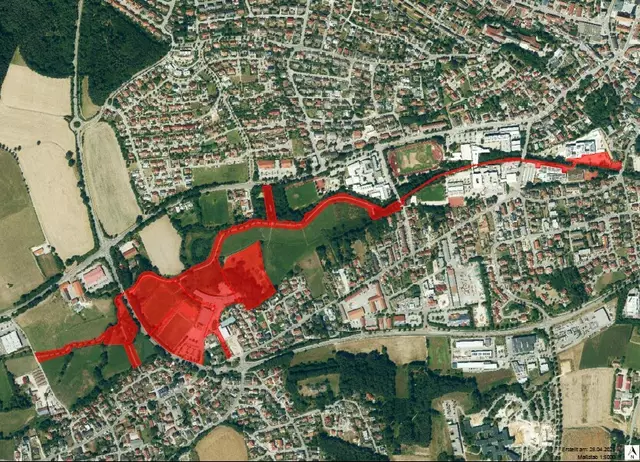 Übersichtsplan Gerolsbachweg. | Foto: © Stadtverwaltung