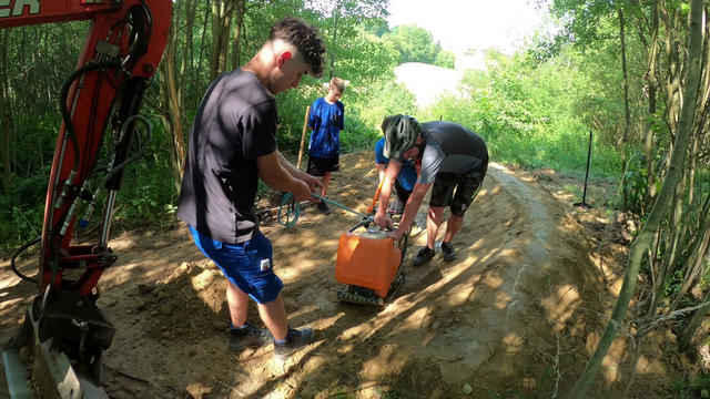 Trailbau im Bikepark der NaturFreunde | Foto: NaturFreunde Pfaffenhofen