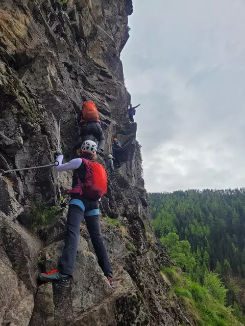 Klettersteig Steinwand | Foto: Thomas Klotz