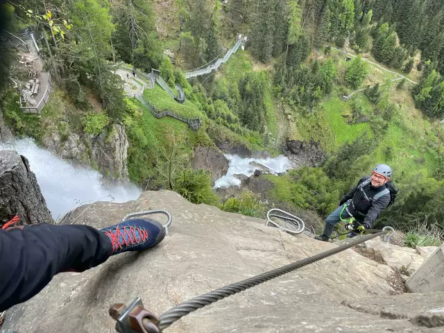 Klettersteig am Stuibenfall | Foto: Thomas Klotz