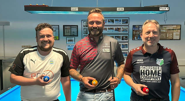 Die TOP 3: Tobias Felbermeir, Mario März, Werner Zimmerer. Es fehlt Stefan Winzinger