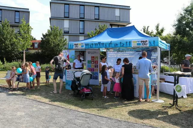 Am PAFundDU-Stand dreht sich alles rund um die nachhaltigen Themen der Stadtverwaltung.