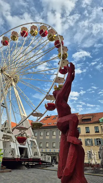 Die Werke zieren bis 3. August die Innenstadt.  | Foto: Stefanie Pohl, Stadtverwaltung