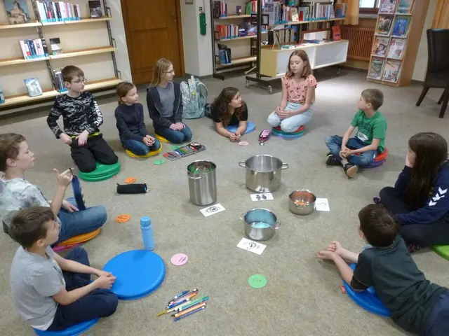 In der Forschungsgruppe Buchstabensuppe gibt es interaktive Angebote für Kinder, mit denen sie Sprache spielerisch entdecken können.  | Foto: Stadtbücherei 