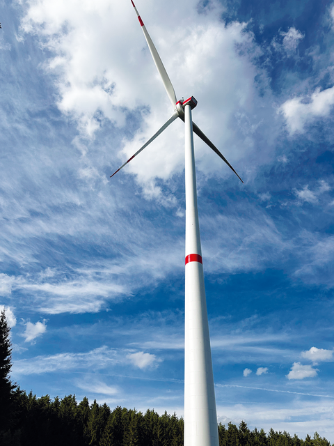 Beim Strom hat Pfaffenhofen sein Ziel mithilfe der Windräder bereits erreicht. Bei der Wärme besteht noch 
Handlungsbedarf. | Foto: Stadtverwaltung Pfaffenhofen