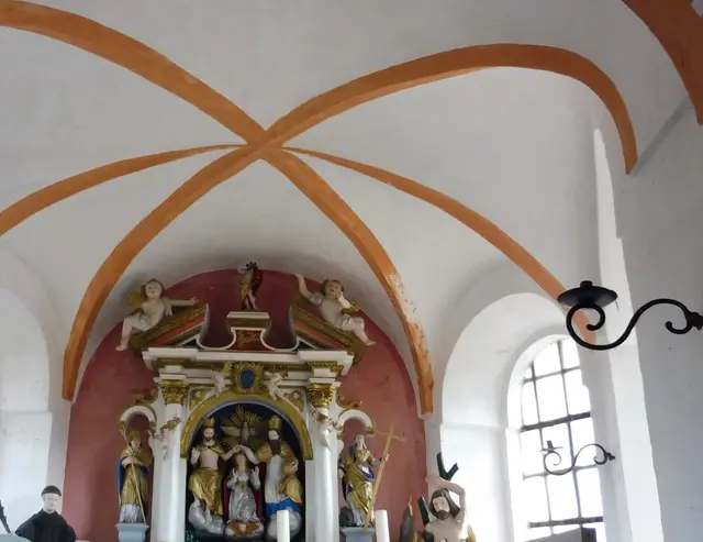 Die Schlosskapelle im östlichen Turm