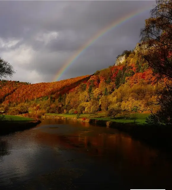 Herbststimmung zwischen Regen und Sonne | Foto: JDAV Pfaffenhofen-Asch