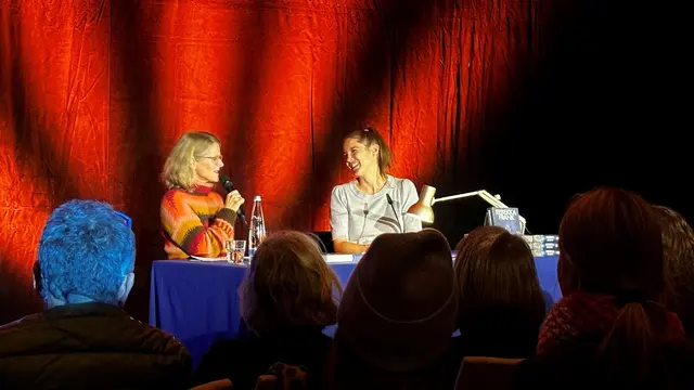 Rebekka Frank im Gespräch mit Dorle Kopetzky