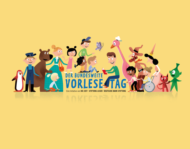 Bundesweiter Vorlesetag am 21.11.2025 | Foto: Illustration zum Bundesweiten Vorlesetag