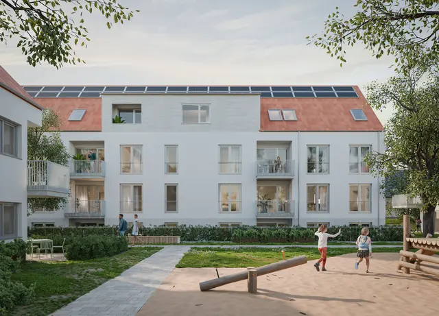 Visualisierung der Wohnanlage in der Kohnlestraße | Foto:  Oberbayerische Heimstätte