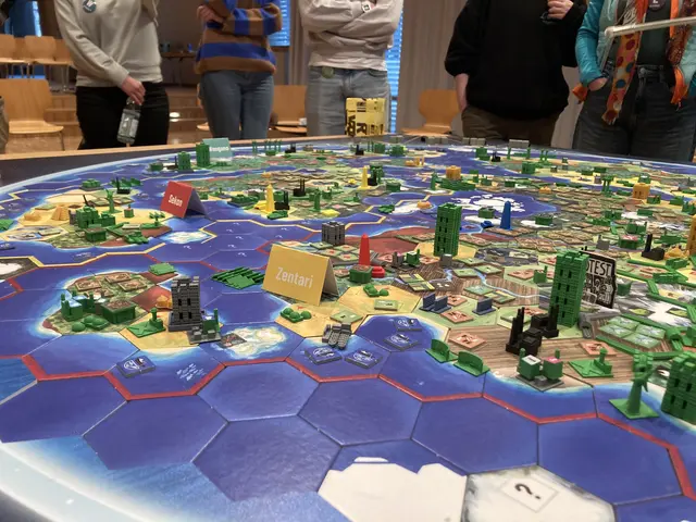 In dem Brett- und Planspiel zum Weltklima werden komplexe Zusammenhänge für die Jugendlichen erlebbar gemacht.  | Foto: Stadtverwaltung, Peter Stapel